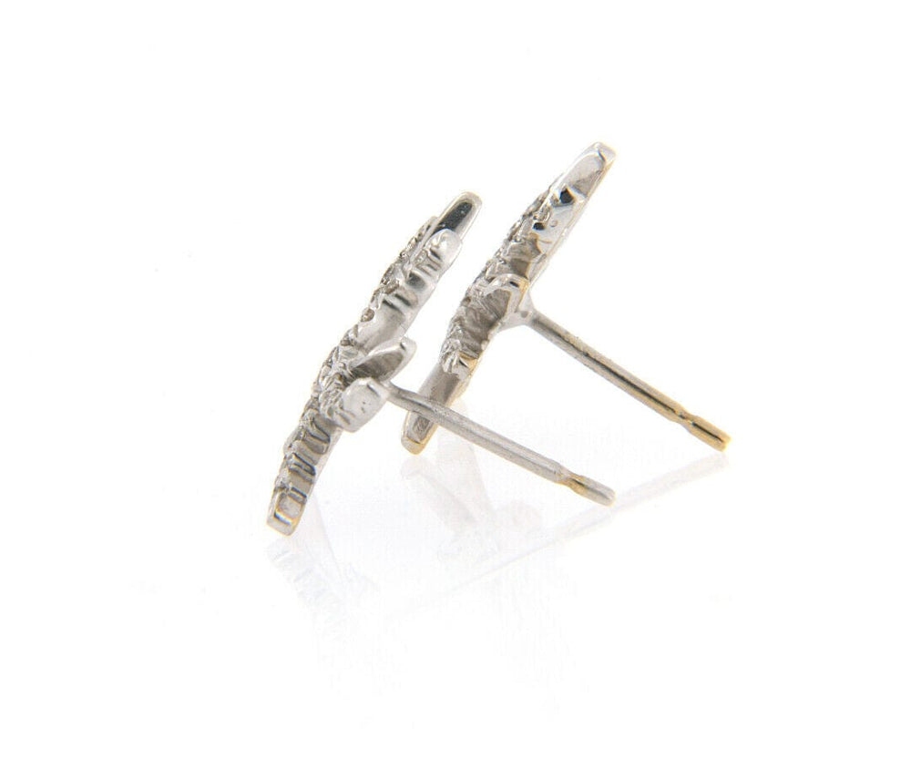 New 0.48ctw Diamond Spray Stud Earrings in 14K