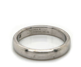 Tiffany & Co. Lucida Single Radiant Diamond Wedding Band Ring in Platinum