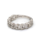 New Gabriel & Co. Pave Diamond Woven Link Band Ring in 14K
