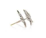 New 0.48ctw Diamond Spray Stud Earrings in 14K