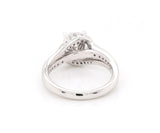 New Gabriel & Co. 0.37ctw Diamond Swirl Semi Mount Ring in 14K