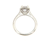 New from Gabriel & Co Halo 0.39 CTW Diamond Semi Mount Ring in 14K