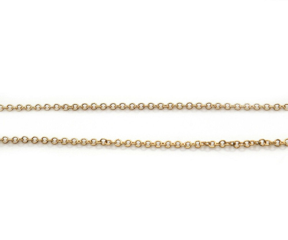 New Gabriel & Co. Curved Bar Multi Strand Fringe Necklace in 14K
