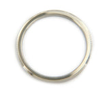 0.90ctw Diamond Watch Bezel in Stainless Steel, 36mm