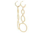 New Gabriel & Co. Bujukan Triple Dangle Earrings in 14K