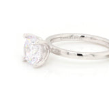 New Gabriel & Co. Classic Collection Solitaire Semi Mount Ring in 14K