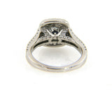 Vera Wang 1.50ctw Princess Diamond Double Frame Engagement Ring in 14K