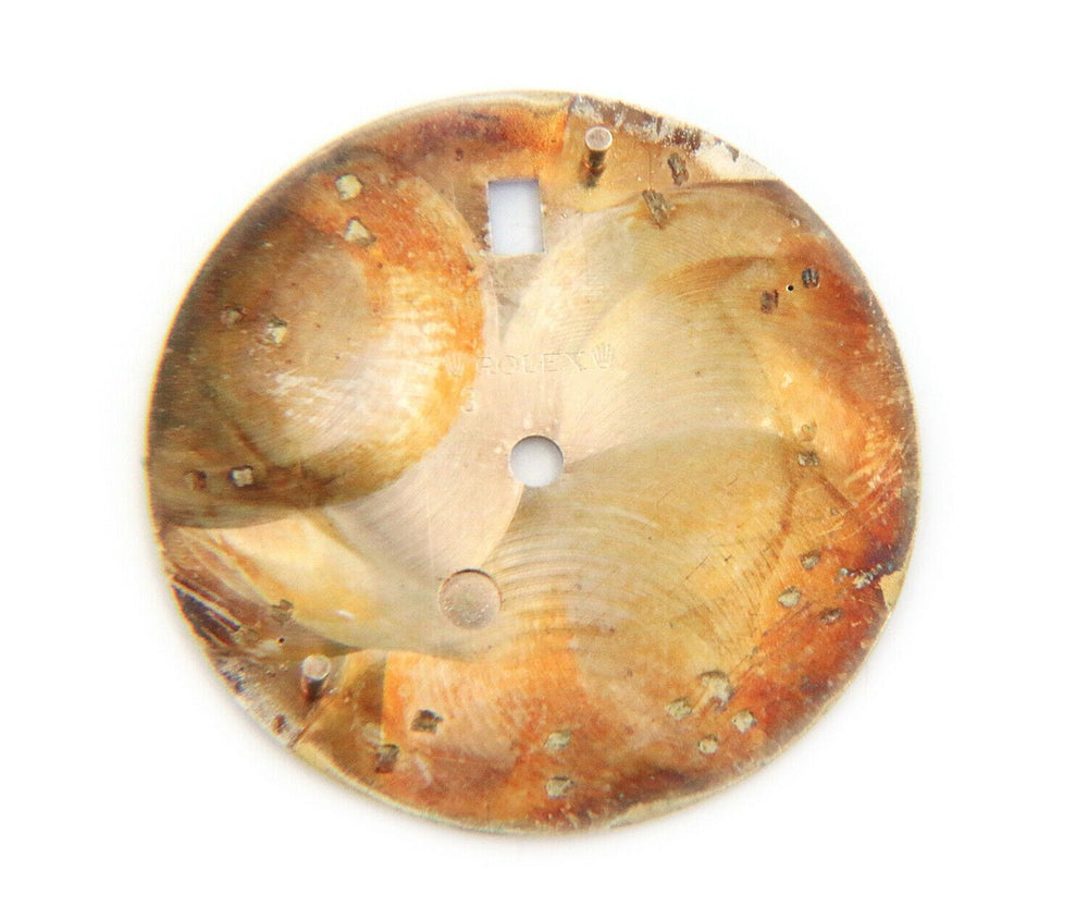 Original Rolex Datejust White Cream Jubilee Dial, Fits 36mm