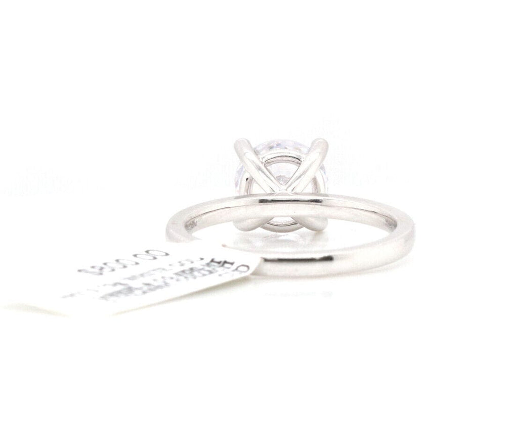 New Gabriel & Co. Classic Collection Solitaire Semi Mount Ring in 14K