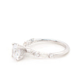 New Gabriel & Co. 0.51ctw Marquise and Round Diamond Semi Mount Ring in 14K