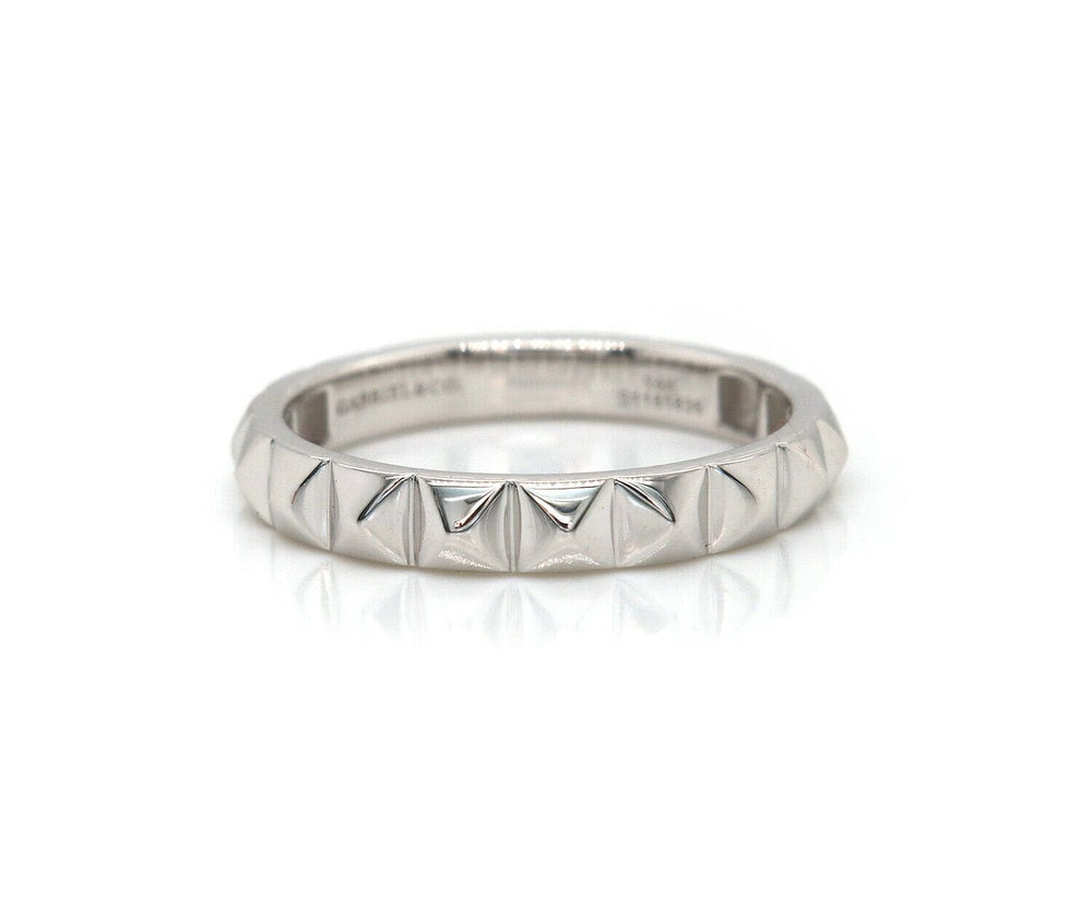New Gabriel & Co. Pyramid Stud Band Ring in 14K
