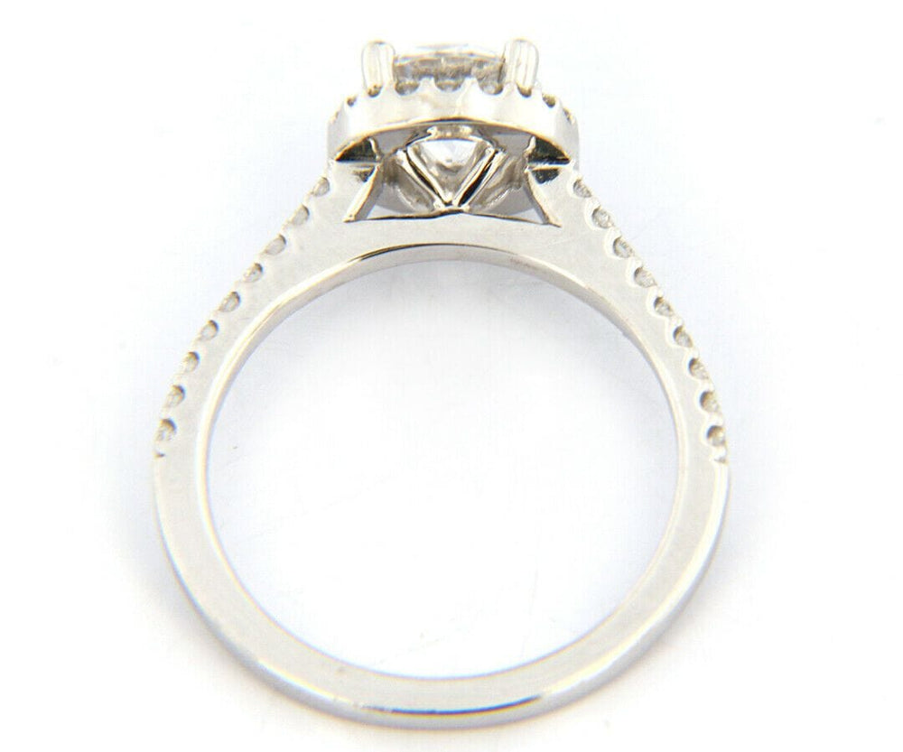 New Gabriel & Co. Diamond Halo Semi Mount Ring in 14kt