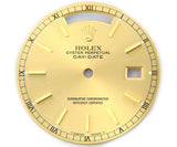 Rolex Day-Date Dial in 14K Yellow Gold, 28mm