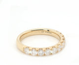 New Gabriel & Co. 0.99ctw Diamond Wedding Band Ring in 14K