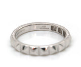 New Gabriel & Co. Pyramid Stud Band Ring in 14K