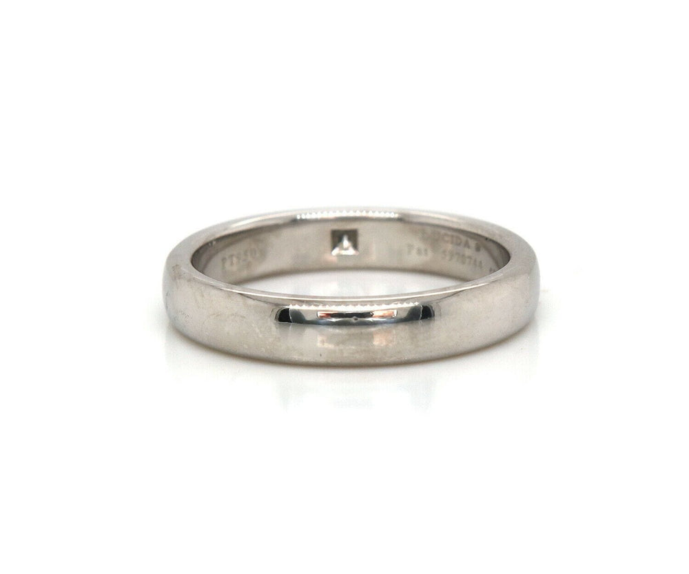 Tiffany & Co. Lucida Single Radiant Diamond Wedding Band Ring in Platinum