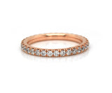New Gabriel & Co. 0.75ctw Diamond Eternity Band Ring in 14K