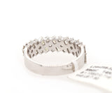 New 1.84ctw Baguette and Round Diamond Diagonal Band Ring in 14K