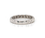 New Gabriel & Co. Pyramid Stud Band Ring in 14K