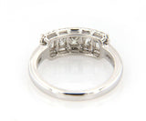 1.14ctw Baguette and Round Diamond Ring in 18K
