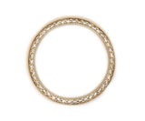 1.35ct Ladies Aftermarket Diamond Bezel 30mm in 14K Gold