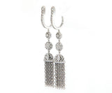 New Gabriel & Co. 0.55ctw Diamond Tassel Dangle Earrings in 14K