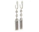 New Gabriel & Co. 0.55ctw Diamond Tassel Dangle Earrings in 14K