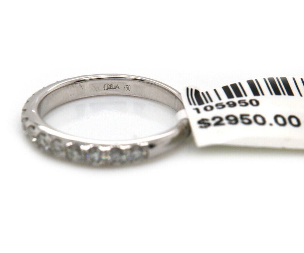 New Odelia 0.75ctw Diamond Wedding Band Ring in 18K