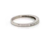 New 0.15ctw Diamond Milgrain Wedding Band Ring in 14K