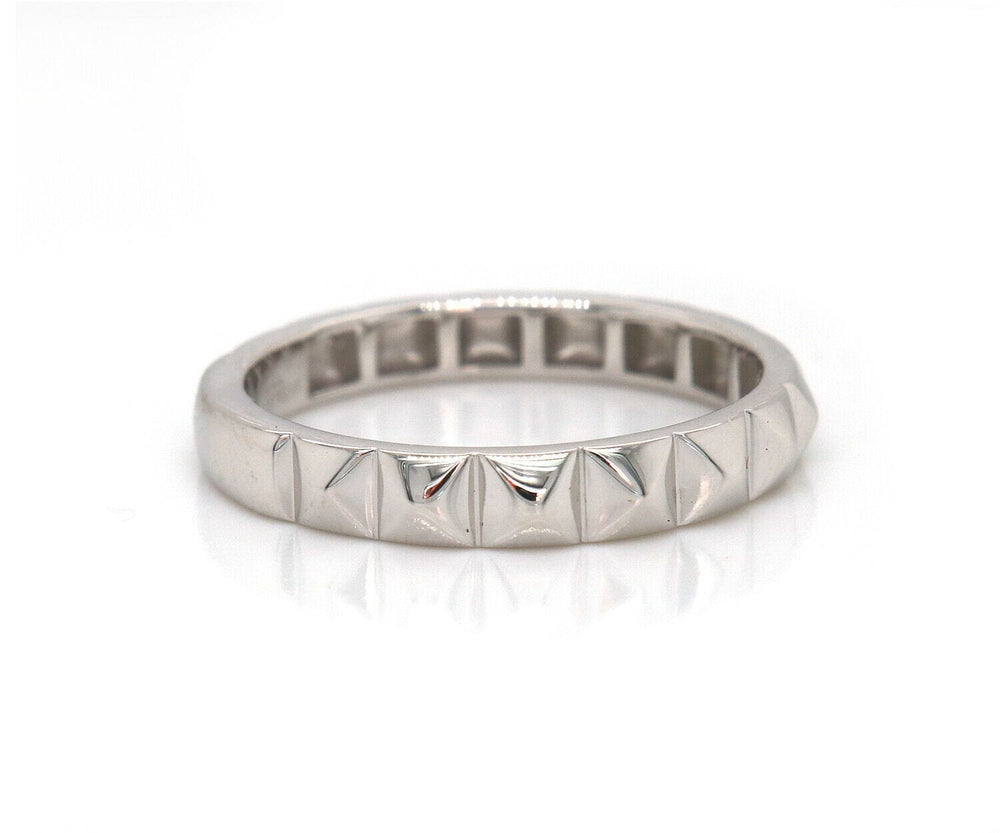 New Gabriel & Co. Pyramid Stud Band Ring in 14K