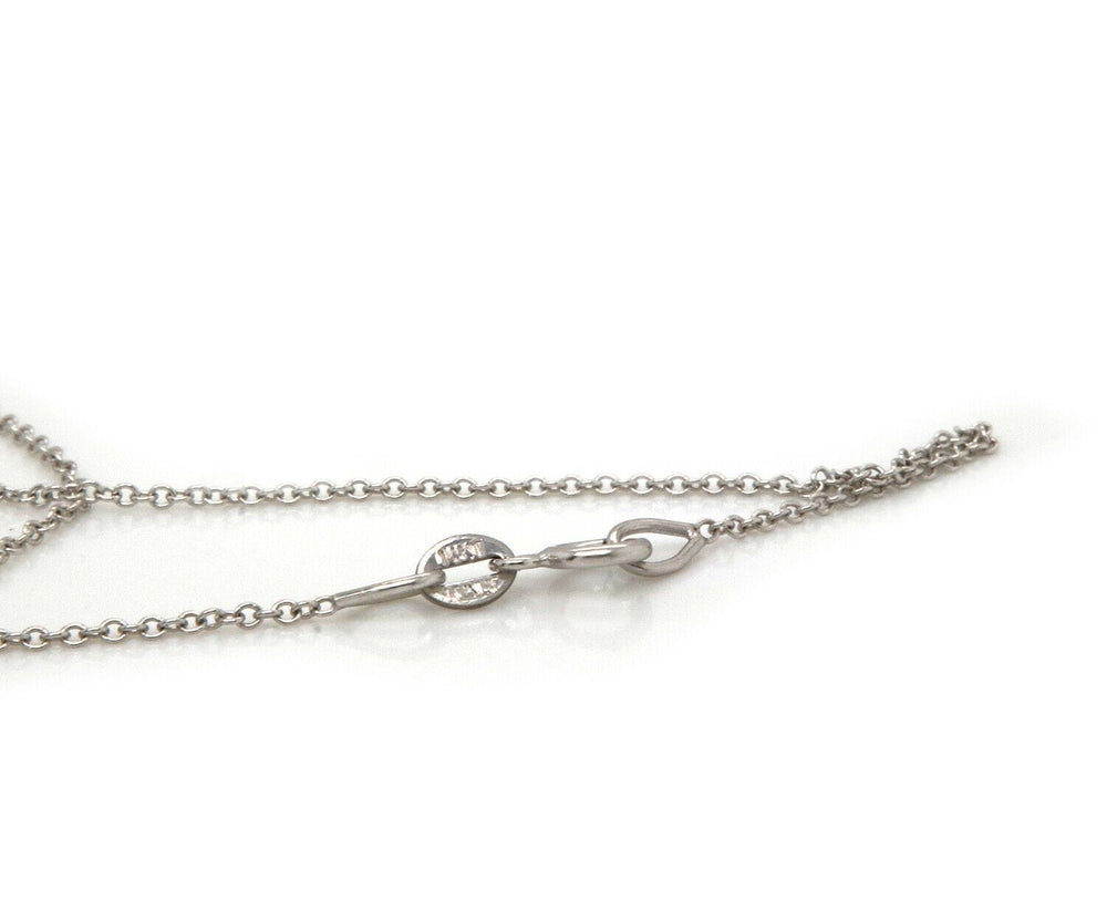 0.33ct Diamond Bezel Set Solitaire Necklace in 14K