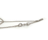 0.33ct Diamond Bezel Set Solitaire Necklace in 14K