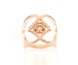 Le Vian 0.75ct Smokey Quartz and 0.55ctw Diamond Ring in 14K