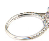 New from Gabriel & Co Halo 0.39 CTW Diamond Semi Mount Ring in 14K