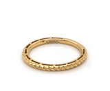 New Gabriel & Co. Twisted Rope Stackable Band Ring in 14K