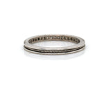 Hidalgo 0.45ctw Diamond Milgrain Wedding Band Ring in 18K