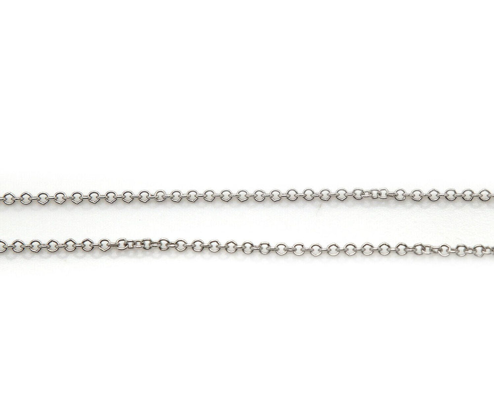 New Gabriel & Co. 0.12ctw Pave Diamond Double Braided Cushion Pendant Necklace in 14K