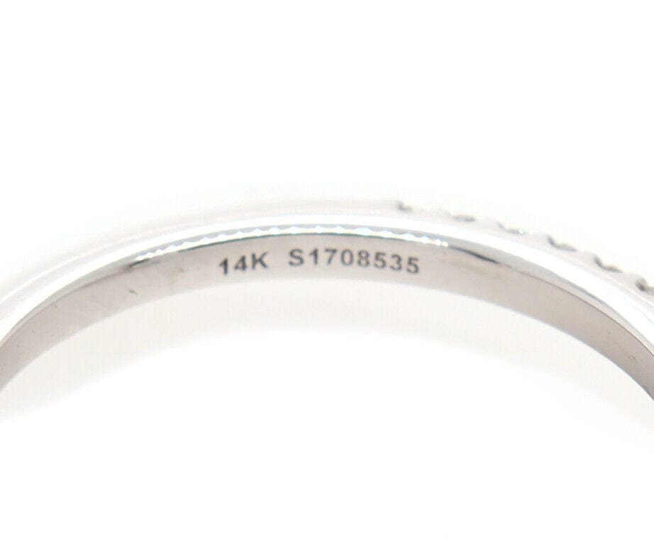 New Gabriel & Co. 0.15ctw Diamond Amata Classic Straight Semi Mount Ring in 14K