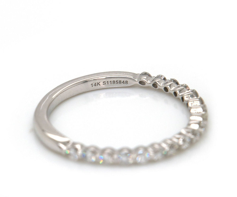 New Gabriel & Co. 0.31ctw Diamond Wedding Band Ring in 14K