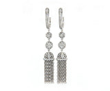 New Gabriel & Co. 0.55ctw Diamond Tassel Dangle Earrings in 14K