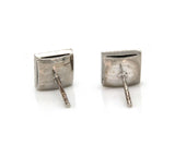 1.50ctw Princess Diamond Frame Stud Earrings in 14K