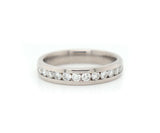 0.25ctw Channel Set Diamond Band in 14K