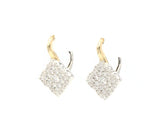 New Frederic Sage 1.02ctw Diamond Fleur D’Amour Earrings in 14K
