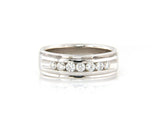 0.50ctw Diamond Channel Set Band Ring in 14K
