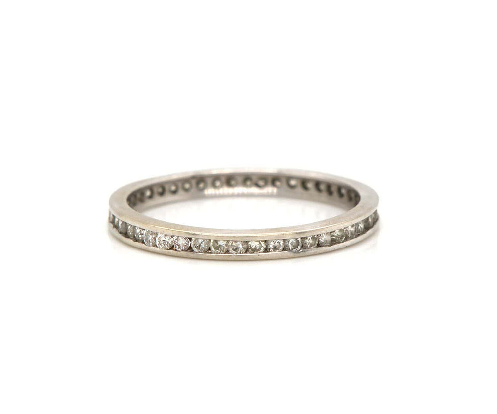 0.45ctw Diamond Channel Set Band Ring in 14K