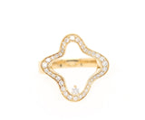 0.50ctw Diamond Movado Open Style Ring in 18K