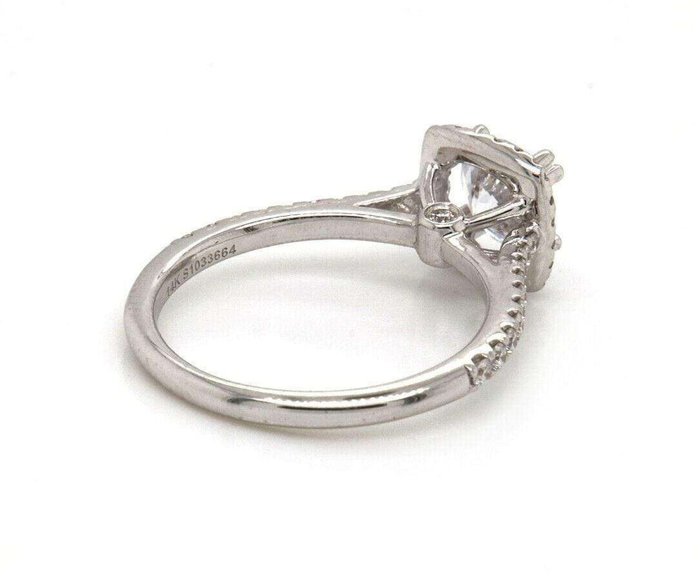 New from Gabriel & Co Halo 0.39 CTW Diamond Semi Mount Ring in 14K