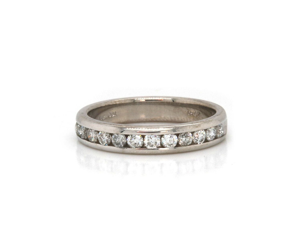 0.50ctw Diamond Channel Set Wedding Band Ring in 14K