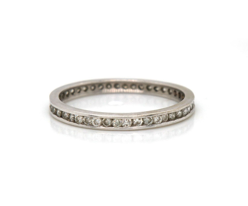 0.45ctw Diamond Channel Set Band Ring in 14K