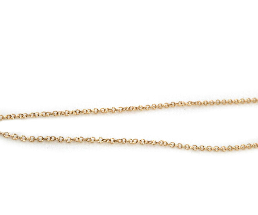 New Gabriel & Co. 0.09ctw Pave Diamond Pendant Necklace in 14K